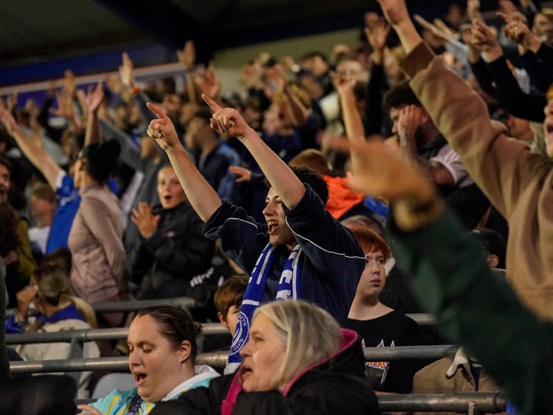 Pompey were backed by 18,446 supporters inside Fratton Park for Wednesday's 3-2 win over Sheffield United. 