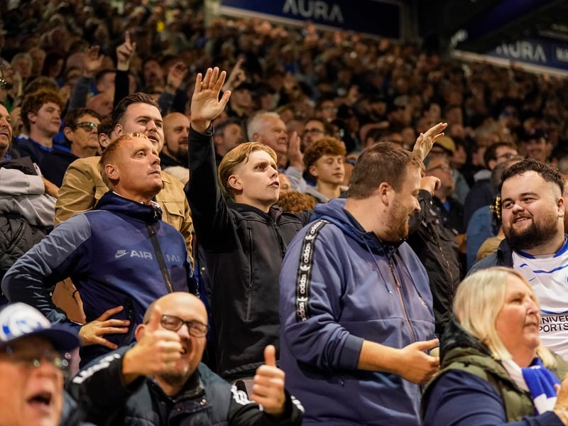 Pompey were backed by 18,446 supporters inside Fratton Park for Wednesday's 3-2 win over Sheffield United.