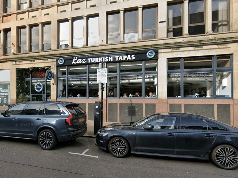 Bath Street's Laz Turkish rated highly for 'Service' in the OpenTable Diner's Choice Awards. It was rated 4.9 from 194 reviews.