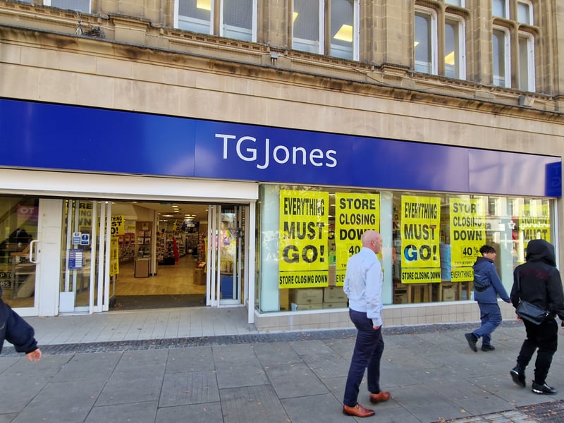 Was WH Smith, closing on January 9.