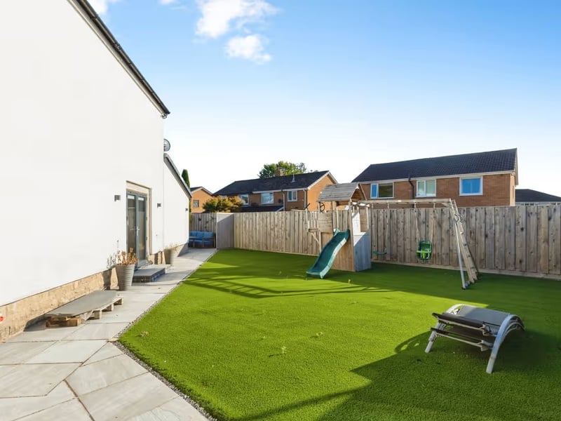 It's a spacious and versatile five bedroom extended detached family home, offering modern living, flexible accommodation and excellent outdoor space.