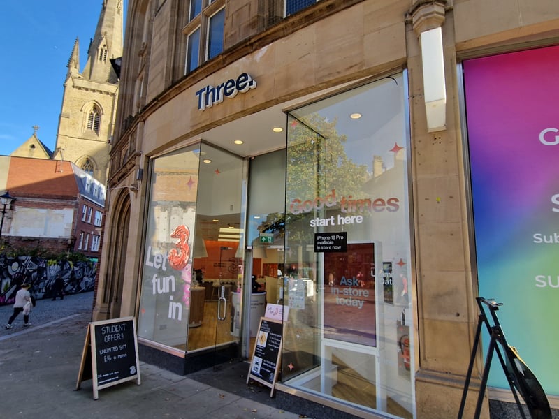 Longstanding mobile phone shop.