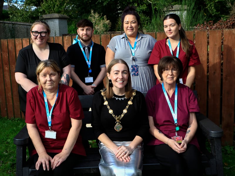 Mayor visits Owen Mor Care Centre to spend time with residents and staff