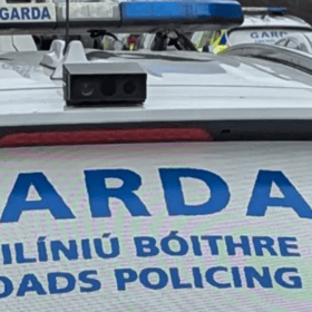 Garda car stock image