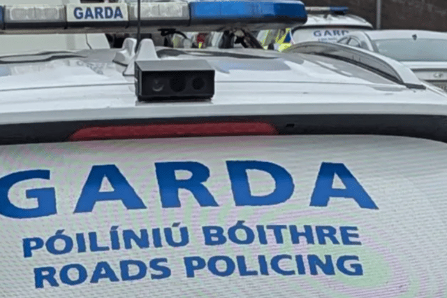 Garda car stock image