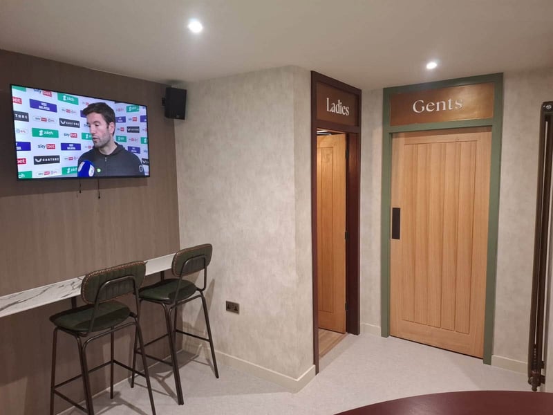 Inside Garstang's newly refurbished Riverside Tap House.