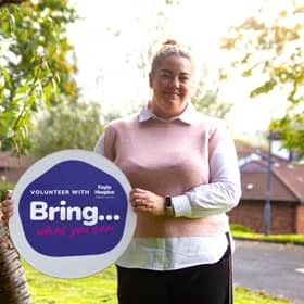 Rachael Dobbins, volunteer coordinator, Foyle Hospice.