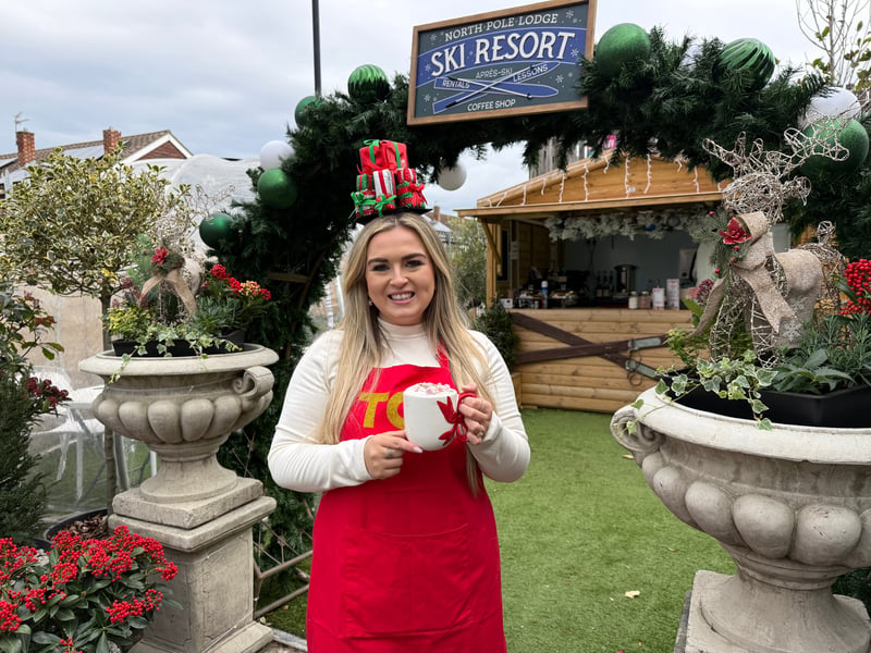 The pop up coffee shop is also back. Frosty's will be serving hot chocolates and snacks. It also has its own igloos to shelter from any bad weather.