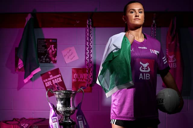 Shane O'Neill's star Aimee Mackin launches the AIB GAA Club Championship