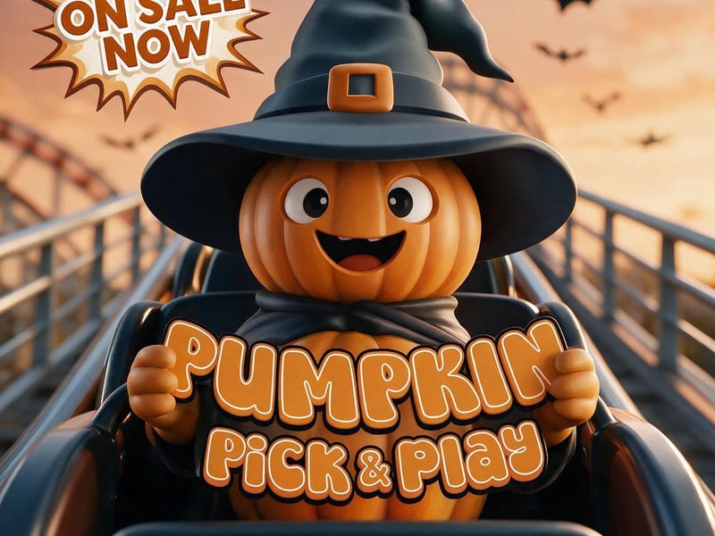 M&D’s Theme Park Outdoor Pumpkin Festival - All activities will take place from 10- 25 October, 12-6pm. Tickets - which are priced at £18.13 for kids and £12.18 for adults - must be booked online.
