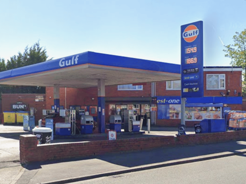 Hillcrest service station, PR2 3TY