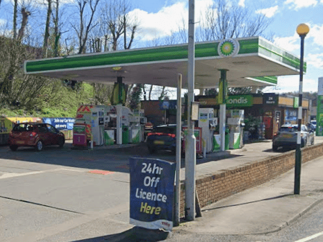Mfg Walton service station, PR5 4BA