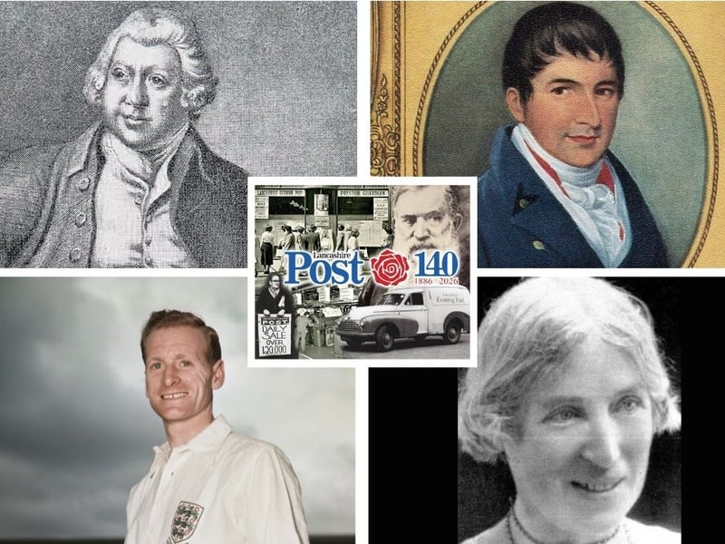 14 Lancashire figures who made history as the Lancashire Post celebrates 140 years