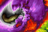 A possible big storm is heading for Ireland