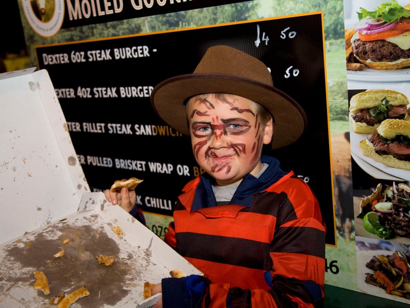 ETHAN Rice enjoying the spooktacular Newry Twilight Market 10 years ago. NM4537