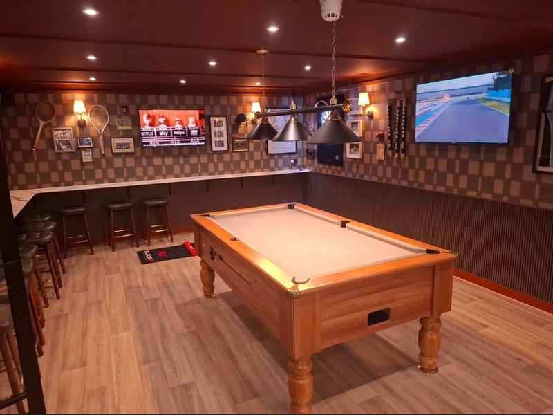 Games room inside the new venue