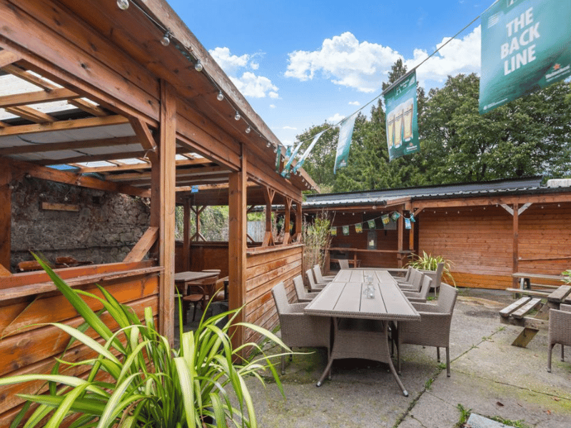Beer garden