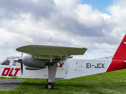 The plane ‘EI-JCK’  bought by Aer Arran owner Peter McKenna in honour of his son Jack flew over University Hospital Galway where Jack was being cared for before his death.