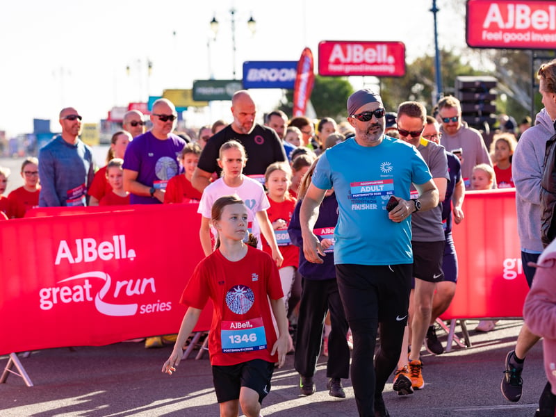 Junior AJ Bell Great South Run