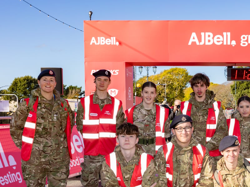 Cadets from City of Portsmouth College