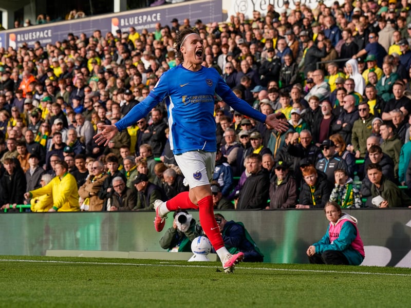Marko Milovanovic celebrates his winning goal against Norwich. Picture: Jason Brown