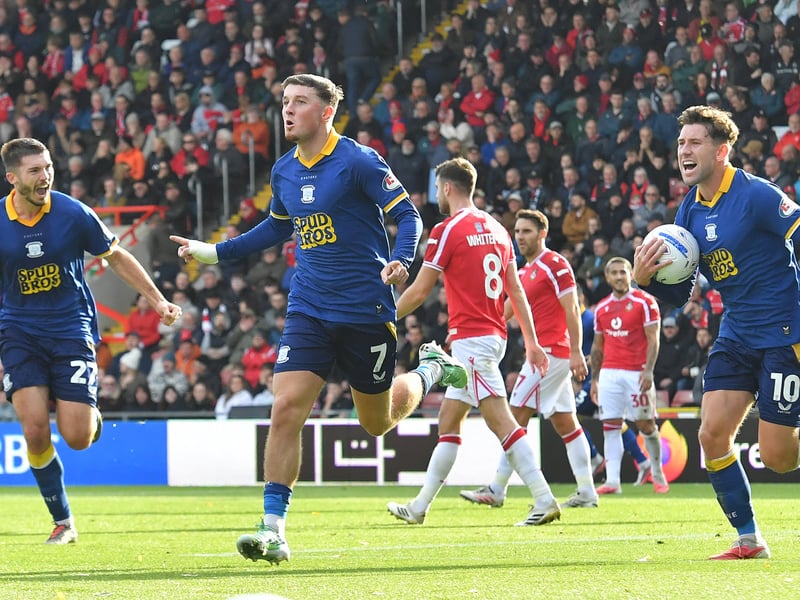 Finally got on the score sheet at the weekend in one positive from the defeat. Will be hoping to build on that.