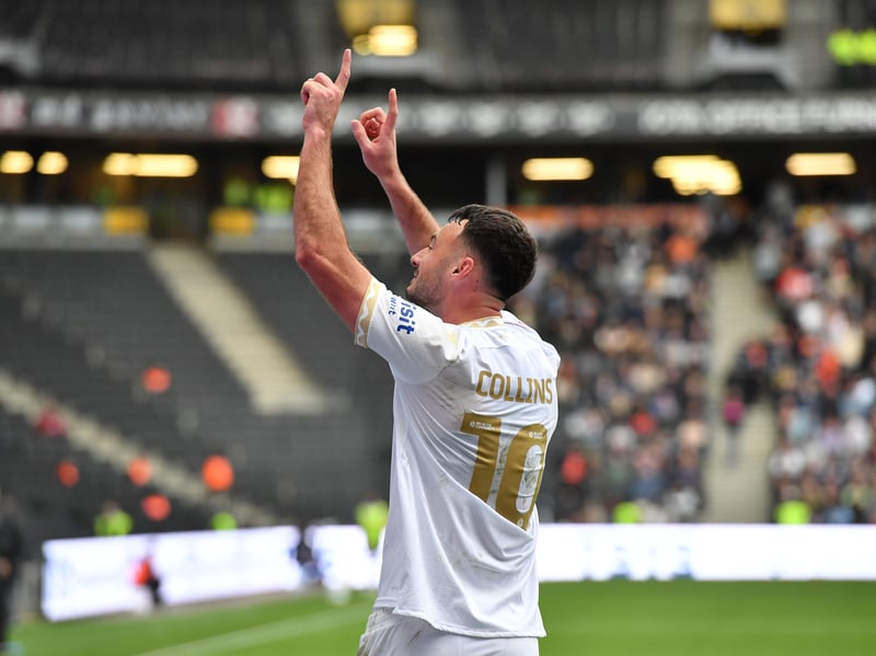 Ten on the board now for the Welshman, who proved the coolest man in Stadium MK with the penalty to win it