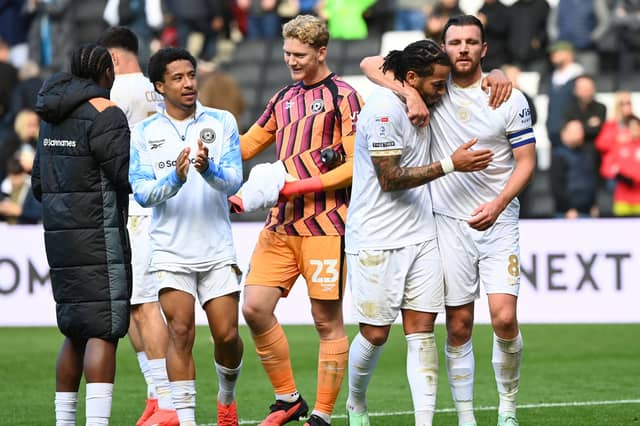 After last Saturday's defeat to Reading, it was like night and day for MK Dons in the win over Luton