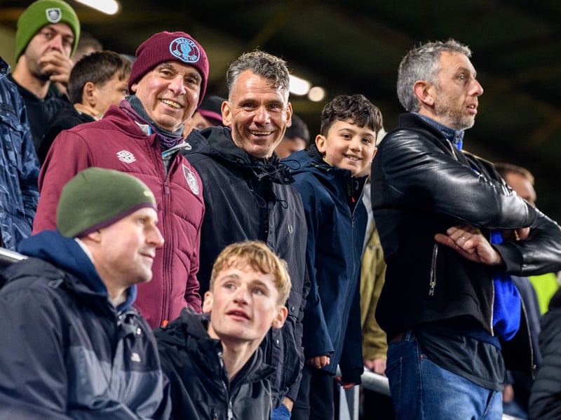Burnley fans inside Turf Moor for the Championship fixture against Wolves. Photo: Kelvin Lister-Stuttard