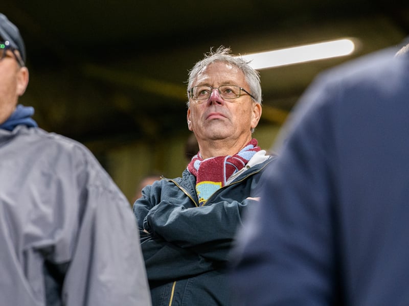 Burnley fans inside Turf Moor for the Championship fixture against Wolves. Photo: Kelvin Lister-Stuttard