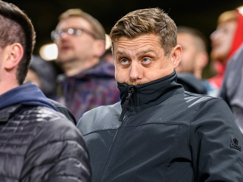 Burnley fans inside Turf Moor for the Championship fixture against Wolves. Photo: Kelvin Lister-Stuttard