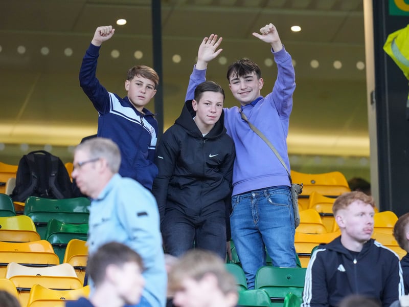 The travelling Fratton faithful were in full voice at Carrow Road as Pompey claimed a 1-0 win against Norwich City.