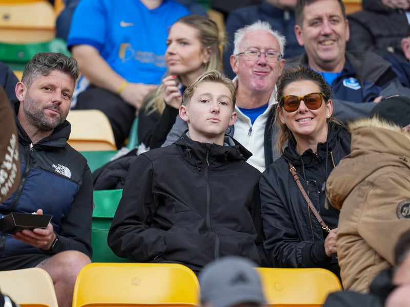 The travelling Fratton faithful were in full voice at Carrow Road as Pompey claimed a 1-0 win against Norwich City.