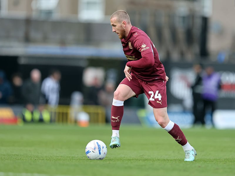 At the forefront of Town's excellent first half-hour with his energy and movement as the visitors outnumbered and overrun their hosts in midfield. Nearly scored after good control on his chest before he stood up a lovely cross for Warhurst to go close... 7