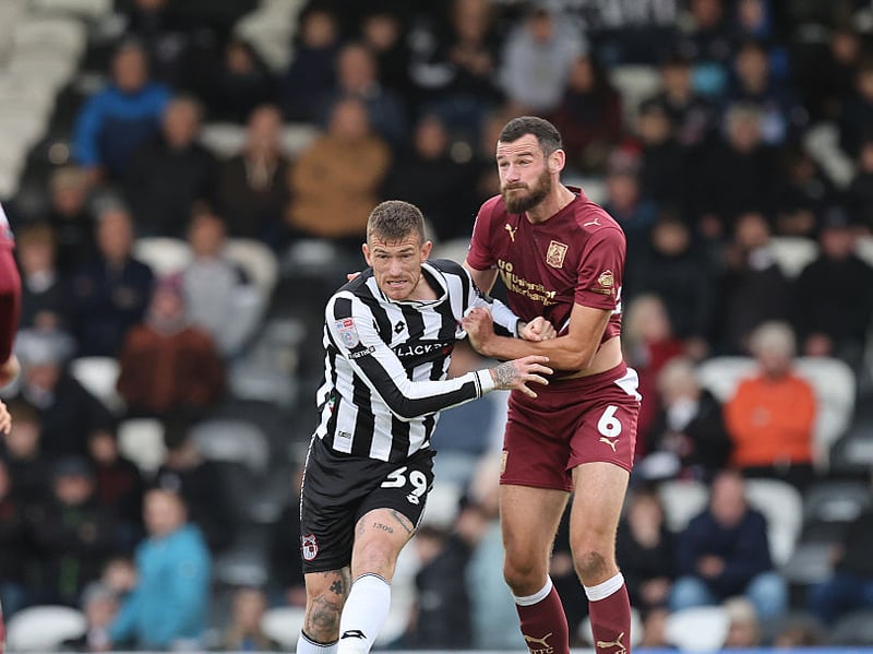 Grimsby had a strong spell either side of half-time but otherwise he stood strong. Incredibly calm and composed and repelled the aerial threat. Assisted Guthrie's second when peeling around the back and nodding Evans' corner across goal. Went close himself in the first half... 7.5