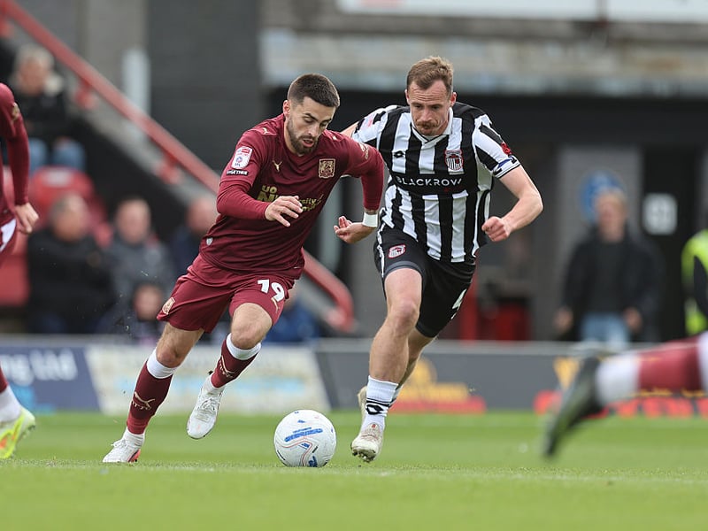 Another one whose energy and vibrancy helped Cobblers fly out of the traps. His running troubled Grimsby throughout the first half. Pym was at full stretch to keep him at bay. Was still pressing and closing the down the goalkeeper in stoppage-time.. 7
