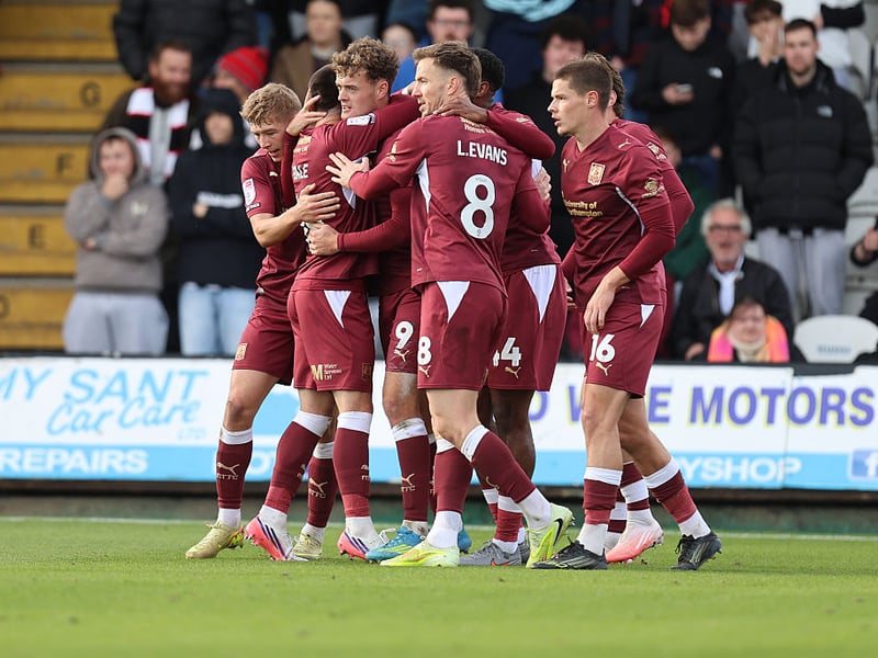 Missed two decent chances early on, denied by Pym and then scuffing a volley into the ground, but didn't let that knock him. Pinpoint finish for his first ever league goal and it was the least Cobblers deserved. Should only grow in confidence from here... 7.5