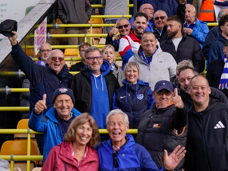 The travelling Fratton faithful were in full voice at Carrow Road as Pompey claimed a 1-0 win against Norwich City.
