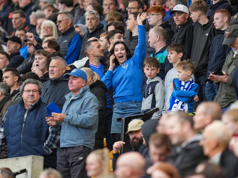The travelling Fratton faithful were in full voice at Carrow Road as Pompey claimed a 1-0 win against Norwich City.