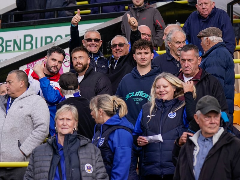 The travelling Fratton faithful were in full voice at Carrow Road as Pompey claimed a 1-0 win against Norwich City.