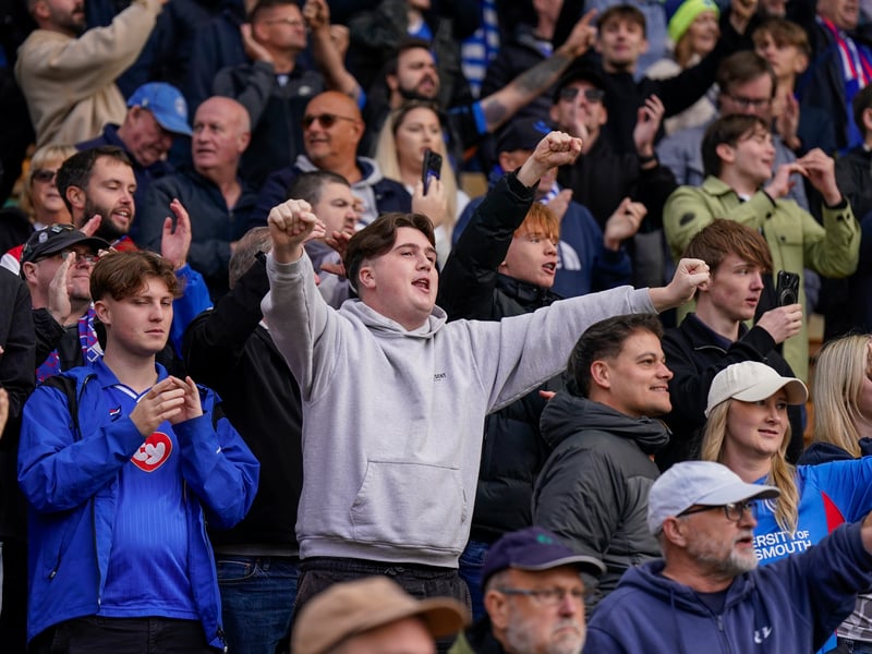 The travelling Fratton faithful were in full voice at Carrow Road as Pompey claimed a 1-0 win against Norwich City.