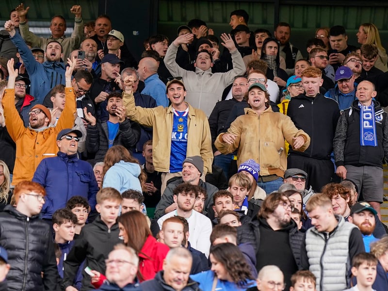 The travelling Fratton faithful were in full voice at Carrow Road as Pompey claimed a 1-0 win against Norwich City.