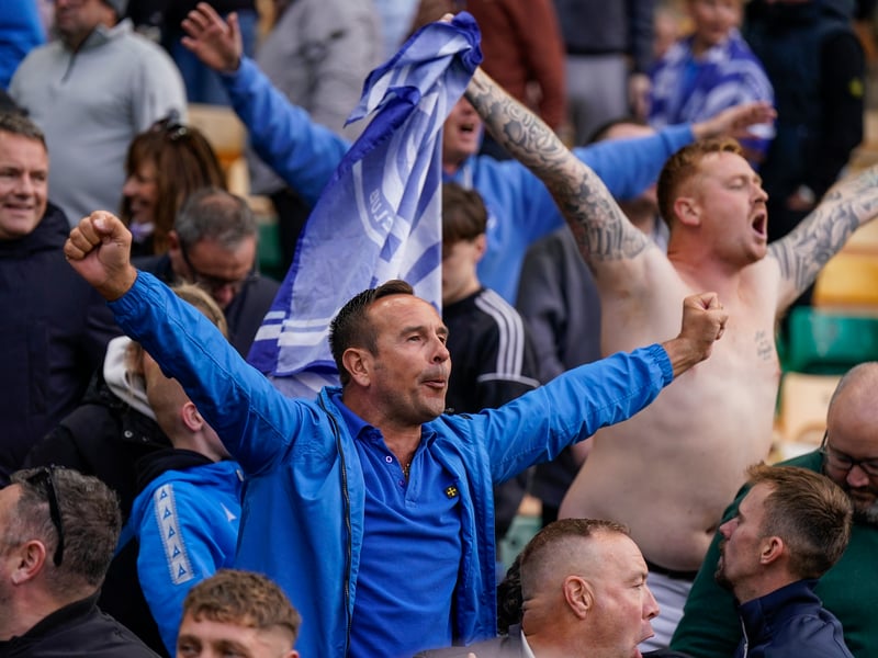 The travelling Fratton faithful were in full voice at Carrow Road as Pompey claimed a 1-0 win against Norwich City.