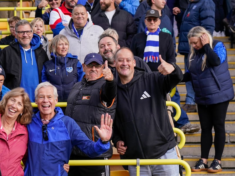 The travelling Fratton faithful were in full voice at Carrow Road as Pompey claimed a 1-0 win against Norwich City.