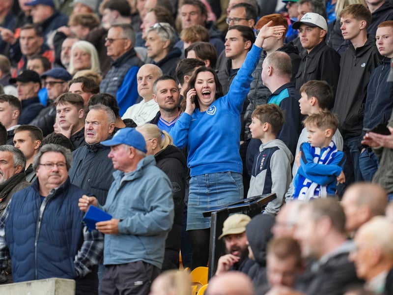 The travelling Fratton faithful were in full voice at Carrow Road as Pompey claimed a 1-0 win against Norwich City.