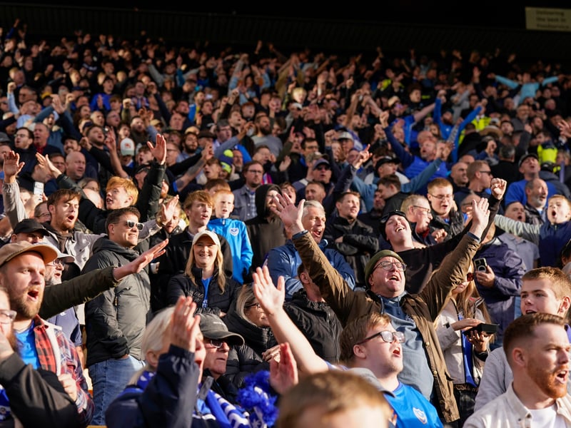 The travelling Fratton faithful were in full voice at Carrow Road as Pompey claimed a 1-0 win against Norwich City.