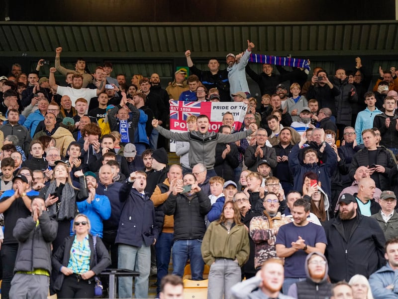 The travelling Fratton faithful were in full voice at Carrow Road as Pompey claimed a 1-0 win against Norwich City.