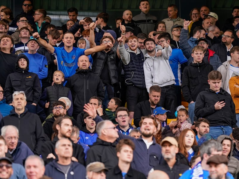 The travelling Fratton faithful were in full voice at Carrow Road as Pompey claimed a 1-0 win against Norwich City.