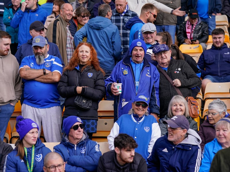 The travelling Fratton faithful were in full voice at Carrow Road as Pompey claimed a 1-0 win against Norwich City.