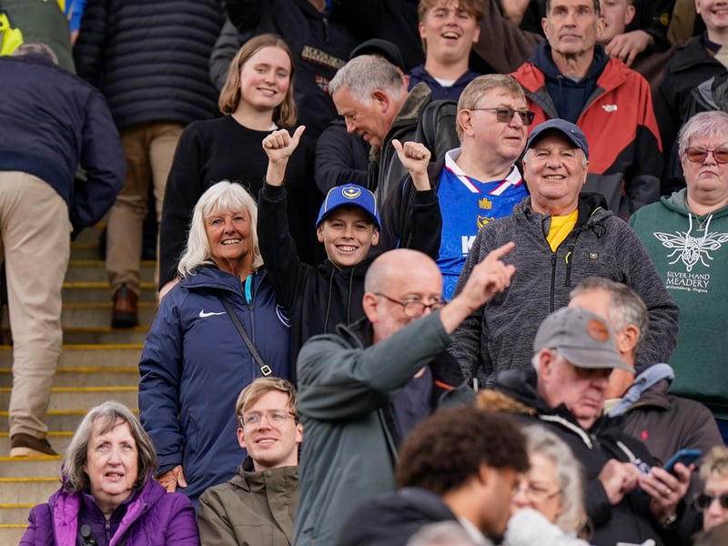 The travelling Fratton faithful were in full voice at Carrow Road as Pompey claimed a 1-0 win against Norwich City.